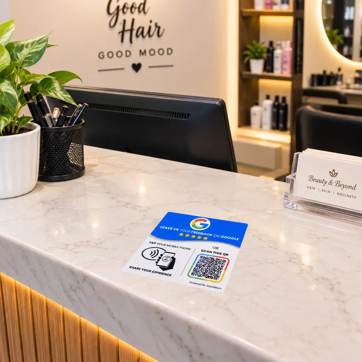 Google Review QR & NFC Feedback Card - Image 2
